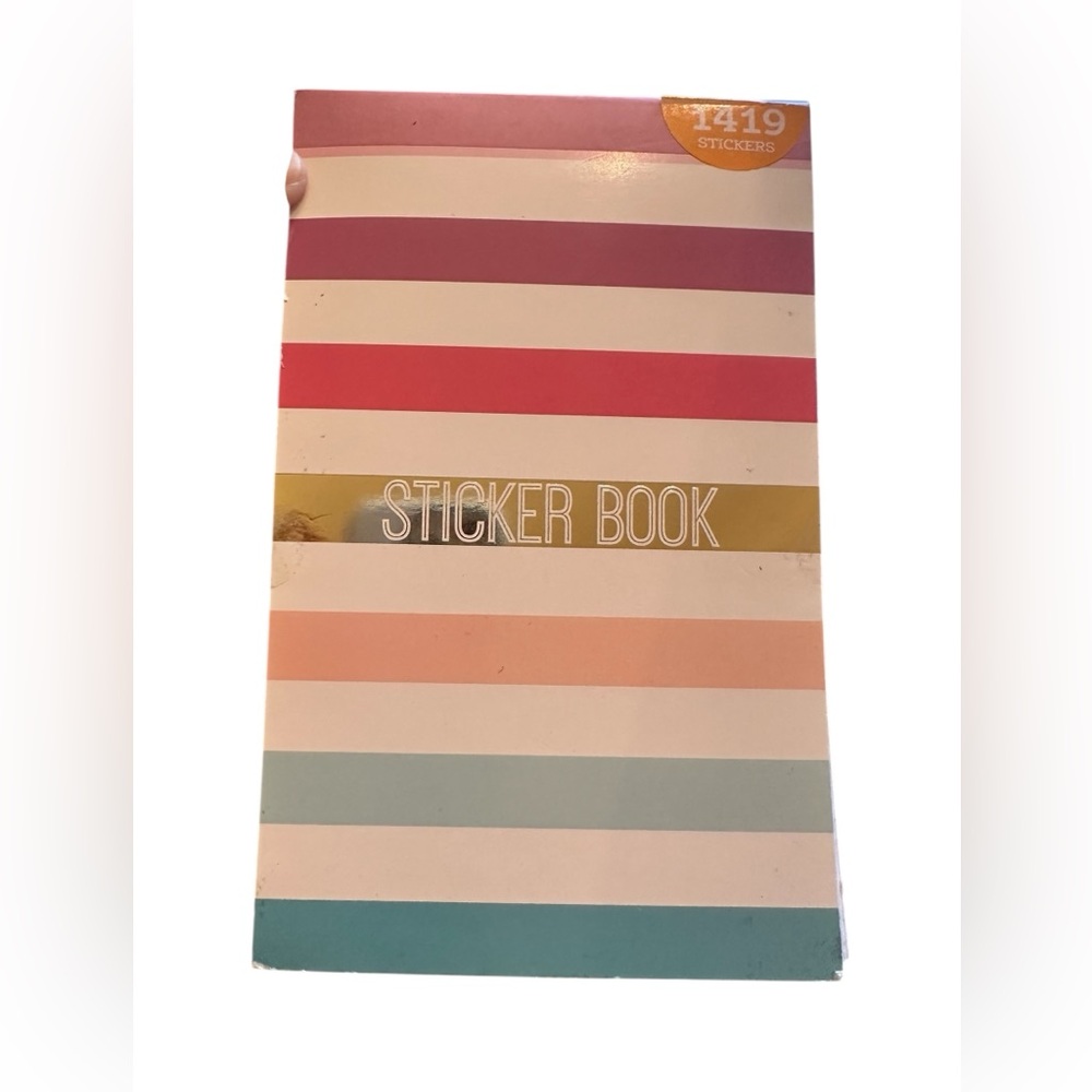 4/$20!!  Pen+Gear 20 Page Planner Sticker Book